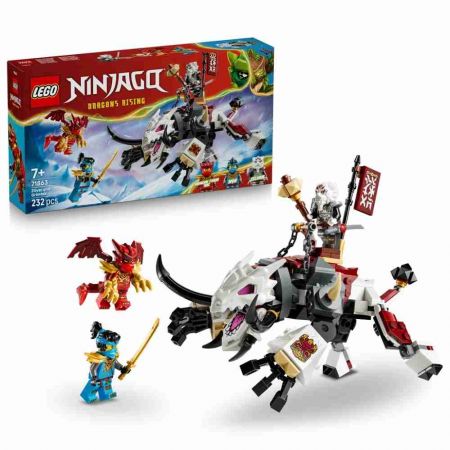 LEGO® NINJAGO® 71863 Zilvar a dračí bestie Grimtak