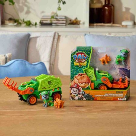 Tlapková patrola dino akční vozidlo Rocky