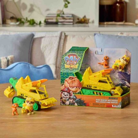 Tlapková patrola dino akční vozidlo Rubble