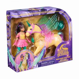 Unicorn academy kouzelná křídla leaf & ava 11cm