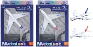 Kovový Model Letadla Airliner MetalHot 1:860 - dva druhy