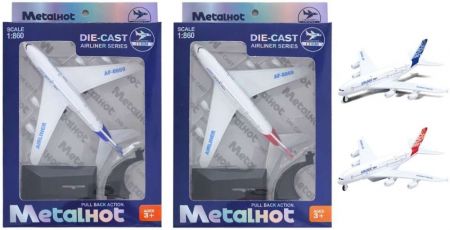 Kovový Model Letadla Airliner MetalHot 1:860 - dva druhy