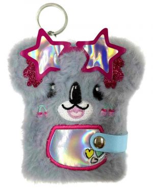 Mini plyšový zápisník A7 Koala