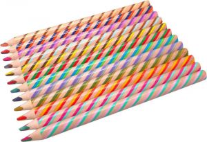 Magické duhové Jumbo pastelky - sada 12 ks