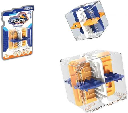 Hlavolam 3D Labyrint v kostce