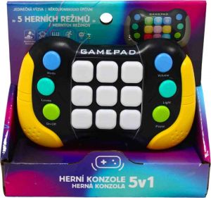 STUDO GAMES - Herní konzole 5v1 - multifunkční