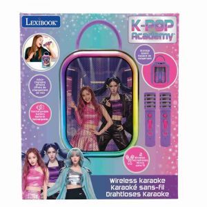Lexibook dobíjecí karaoke reproduktor se 2 mikrofony K-pop