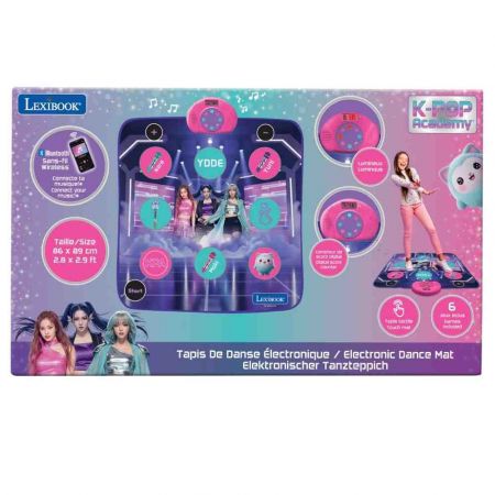 Lexibook bluetooth svítící taneční podložka K-pop