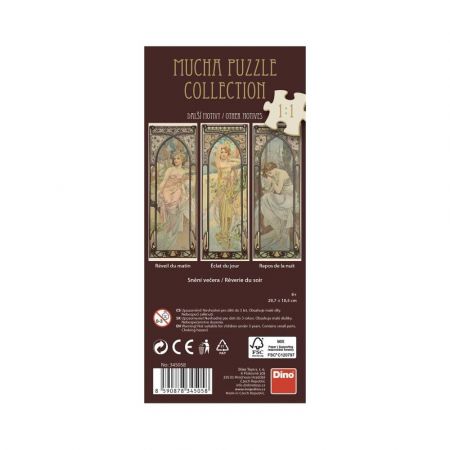 Puzzle Alfons Mucha – Snění večera 75 dílků panoramic