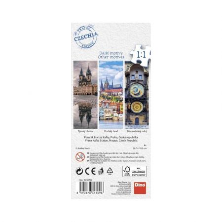 Puzzle Pomník Franze Kafky 75 dílků panoramicTRAVEL