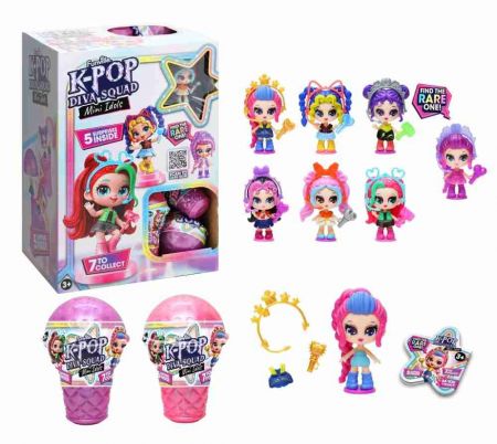K-POP Mini Divas panenka sběratelská
