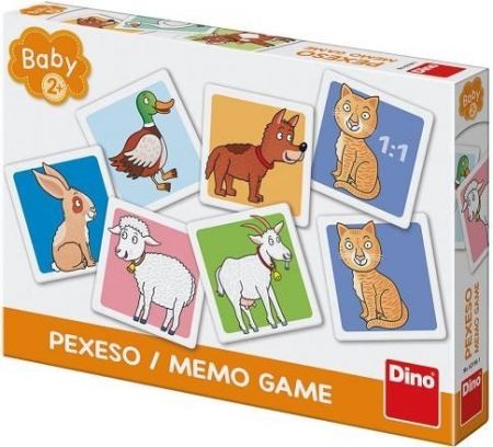 Pexeso domácí zvířátka baby
