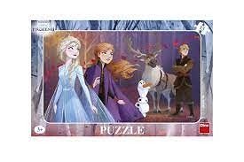 Puzzle 15 dílků deskové Frozen II