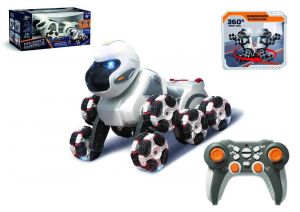 Gorila RC vypouštějící páru plast 24cm 2,4GHz na bat. + dobíjecí pack se světlem, zvukem v