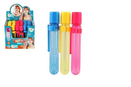Bublifuk mini 20 ml gelový 12cm 3 barvy