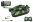 Tank RC 2,4GHz s dobíjecím packem se světlem se zvukem v krabici 37x18x16cm