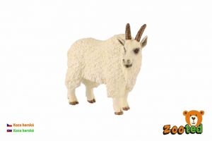 Koza horská zooted plast 10cm