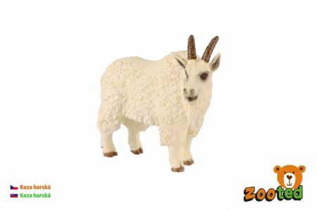 Koza horská zooted plast 10cm