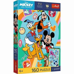 Puzzle Premium Plus Kids - Mickey Mouse 41x27,5cm 160 dílků v krabici 29x19x4cm