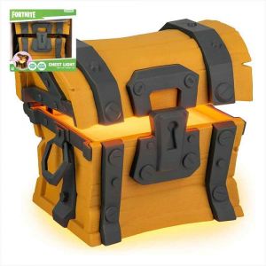 Truhla světlo Fortnite na baterie se zvukem v krabici 16x15x13cm