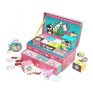 Adventní kalendář Hello Kitty a přátelé v krabici 30x13x18cm