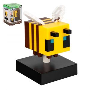 Lampička Včelka Minecraft na baterie v krabičce 10,5x14x9cm