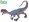 E - Figurka Dino Dilophosaurus 15 cm