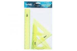 Geometrická sada neonová