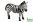 C - Figurka Zebra 10 cm