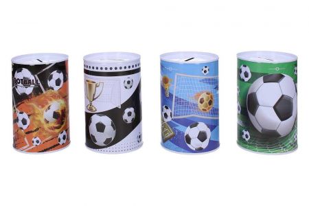 Pokladnička 8x12,7 cm - Fotbal