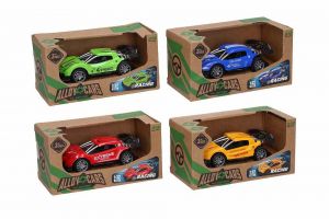 Auto bugina kovová 12 cm