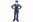 Figurka policajtka 13,6 cm