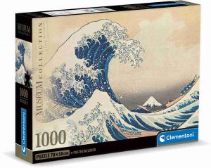 Clementoni Puzzle 1000 Muzeum: La Grande Onda di Hok.