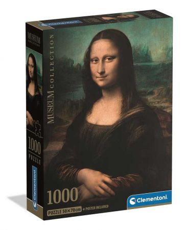 Clementoni Puzzle 1000 Muzeum Mona Lisa