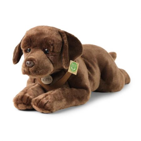 Velký plyšový pes labrador s postrojem 61 cm ECO-FRIENDLY