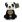 Plyšová panda 13 cm ECO-FRIENDLY