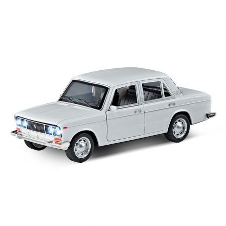 Auto bílé se zvukem a světlem 18 cm