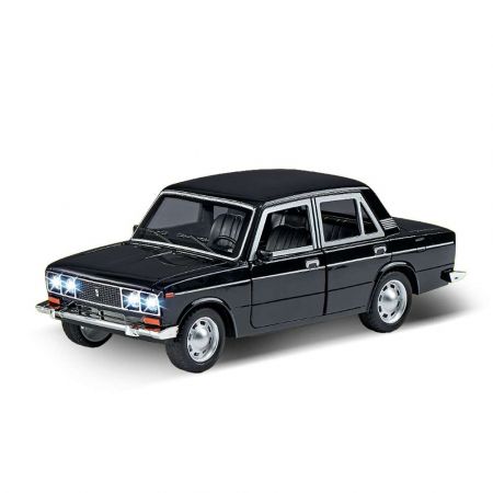 Auto černé se zvukem a světlem 18 cm