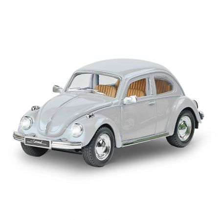 Osobní auto bílé se zvukem a světlem