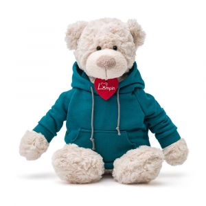 Medvěd Spencer v modré mikině 35 cm