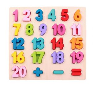2Kids Toys Vkládací puzzle Matematika Velká násobilka