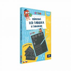ALBI Kvído - Průhledná LCD tabulka s 11 šablonami