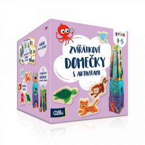 ALBI Kvído - Zvířátkové domečky s aktivitami