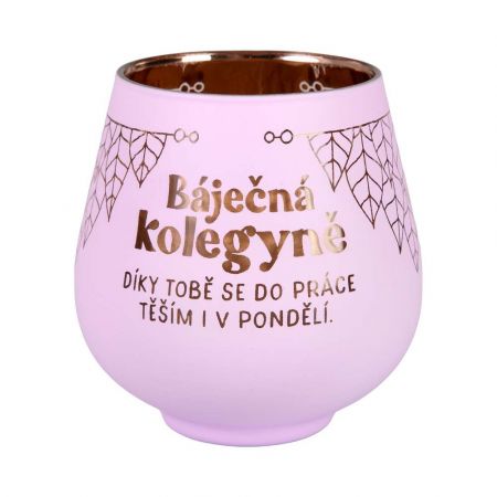 ALBI Zrcadlový svícen - Kolegyně