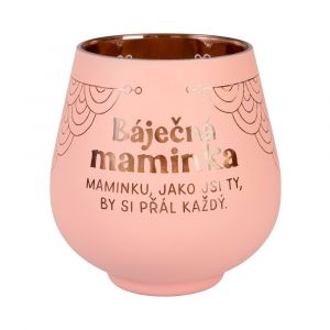 ALBI Zrcadlový svícen - Maminka
