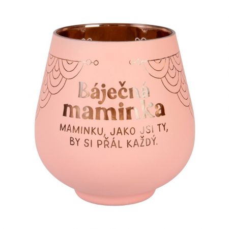ALBI Zrcadlový svícen - Maminka