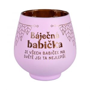 ALBI Zrcadlový svícen - Babička