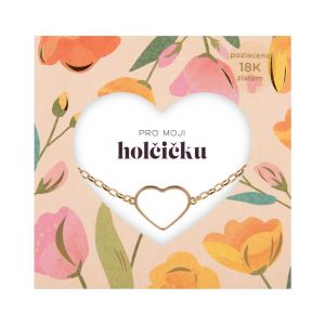 ALBI Náramek se vzkazem - Pro moji holčičku