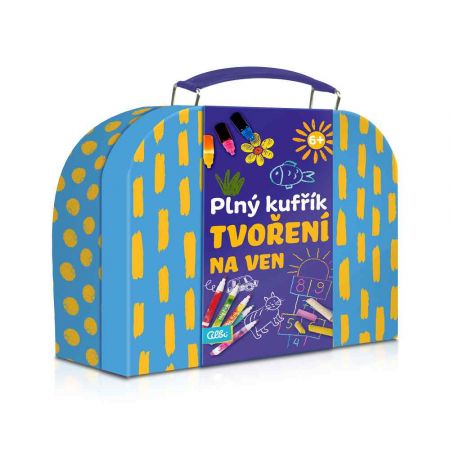 ALBI Plný kufřík - Tvoření na ven