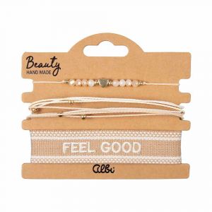 ALBI Sada 3 náramků - Feel good